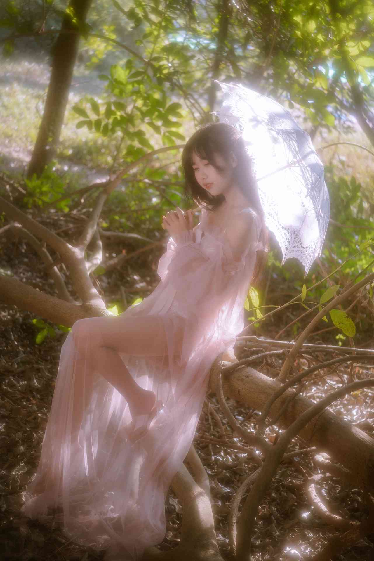 萌芽儿o0林中少女